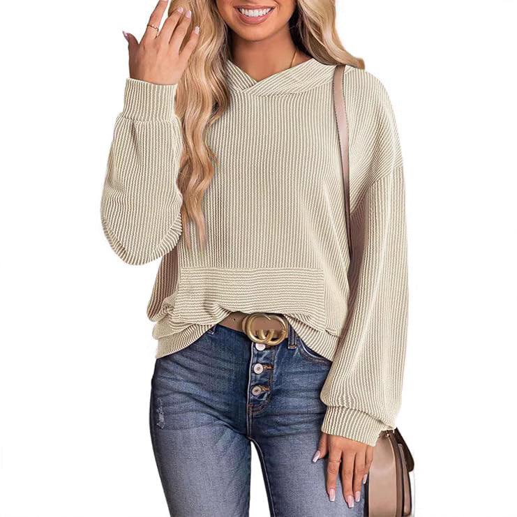FORTUNA™ – Sweat à capuche confortable, doux et décontracté à manches longues