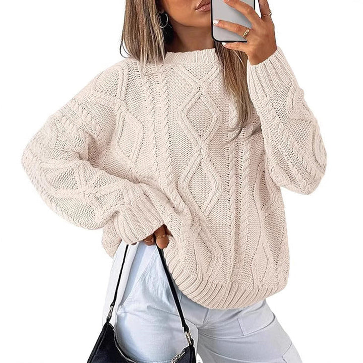 TONIA™ - Pull décontracté oversize à manches longues