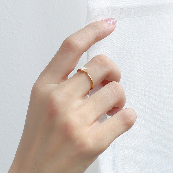 Bague VICTORINE™ – Élégance Simple 