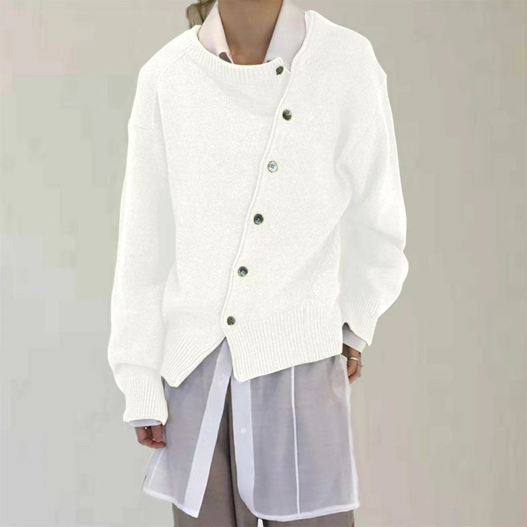 ALYCIA™ - Gilet asymétrique à boutons