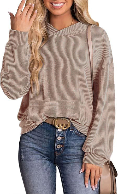 FORTUNA™ – Sweat à capuche confortable, doux et décontracté à manches longues