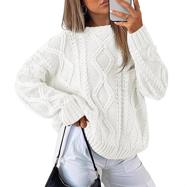 TONIA™ - Pull décontracté oversize à manches longues