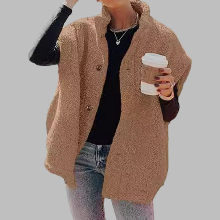 RANJANA™ - Gilet léger et duveteux décontracté