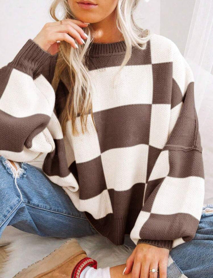 PILDA™ - Pull décontracté à manches longues et coupe ample