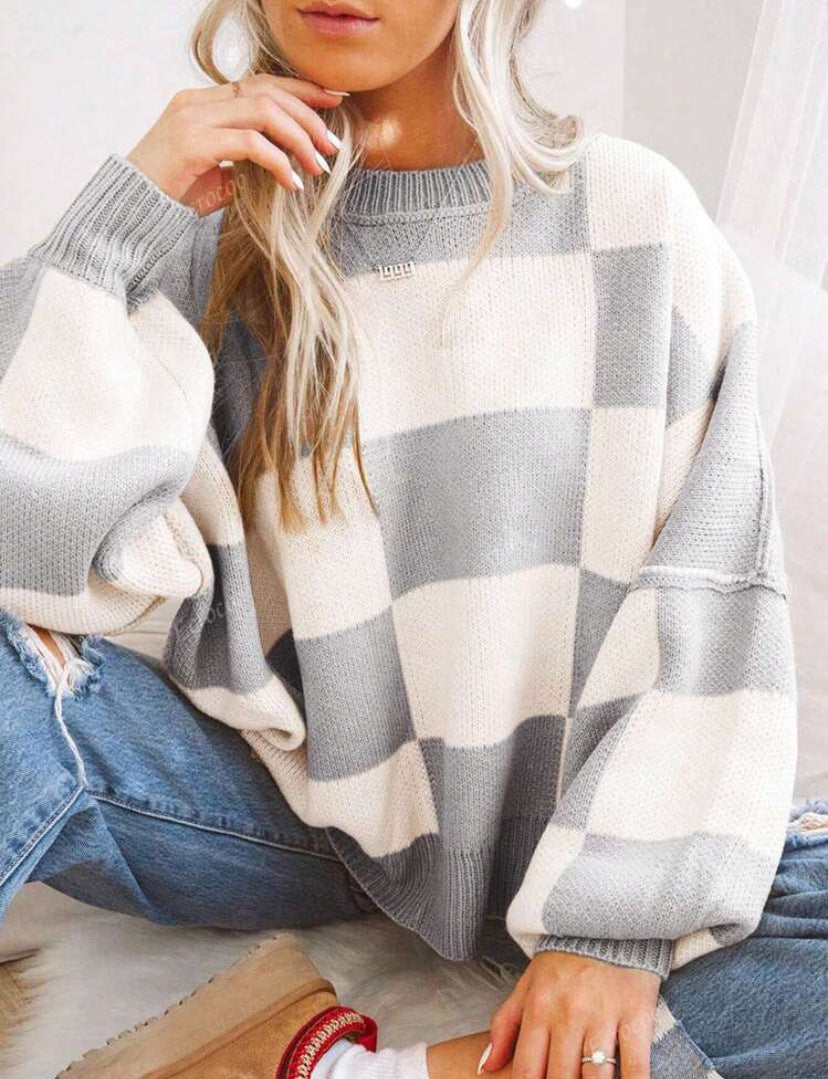 PILDA™ - Pull décontracté à manches longues et coupe ample