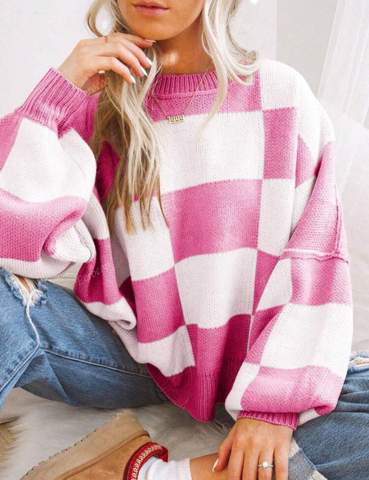PILDA™ - Pull décontracté à manches longues et coupe ample