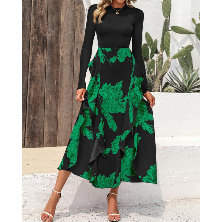 SADIE™ – Robe midi sans manches à motif floral 