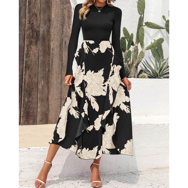 SADIE™ – Robe midi sans manches à motif floral 