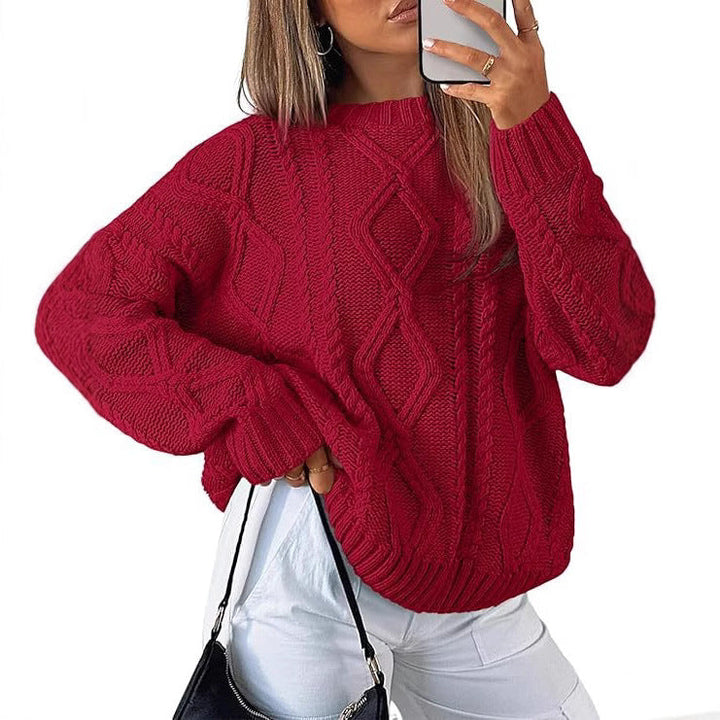 TONIA™ - Pull décontracté oversize à manches longues