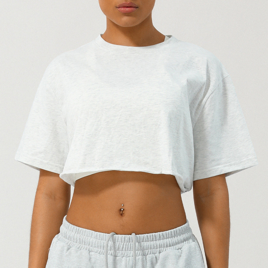 T-shirt court coupe décontractée CASSIA™