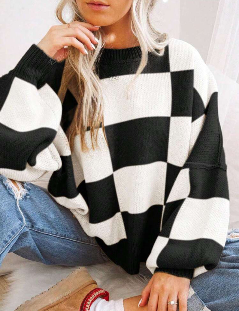 PILDA™ - Pull décontracté à manches longues et coupe ample