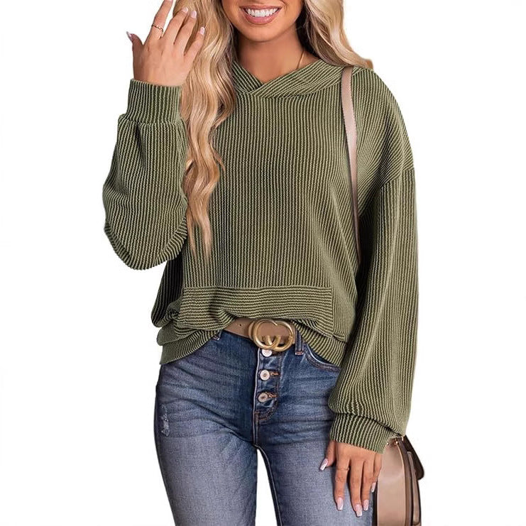 FORTUNA™ – Sweat à capuche confortable, doux et décontracté à manches longues