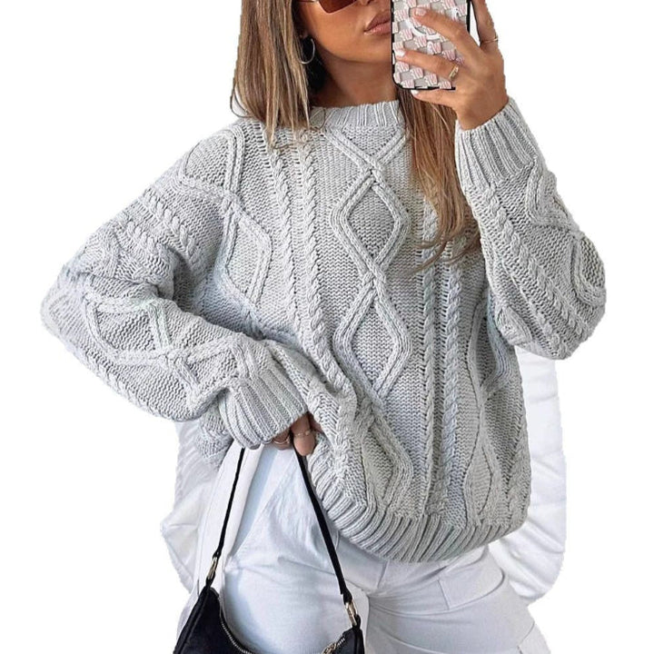 TONIA™ - Pull décontracté oversize à manches longues