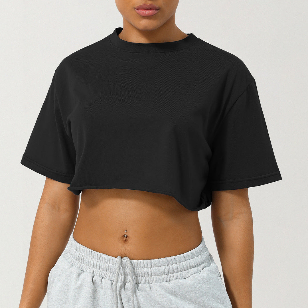 T-shirt court coupe décontractée CASSIA™