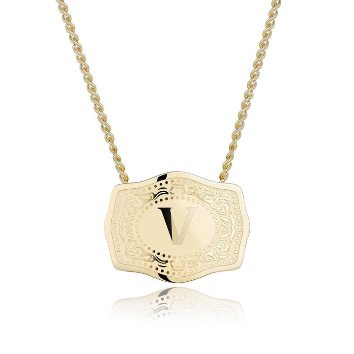 CINDY™ - Collier pendentif lettre initiale élégant