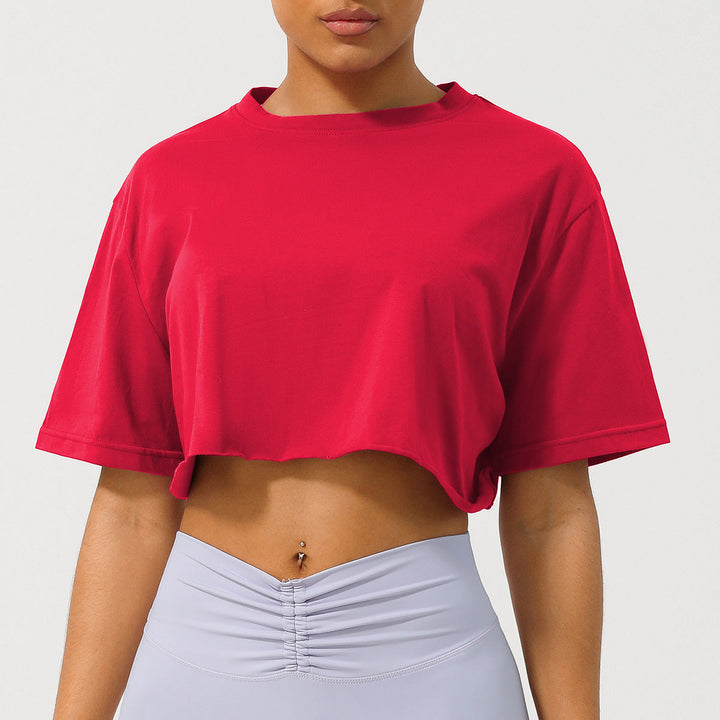 T-shirt court coupe décontractée CASSIA™
