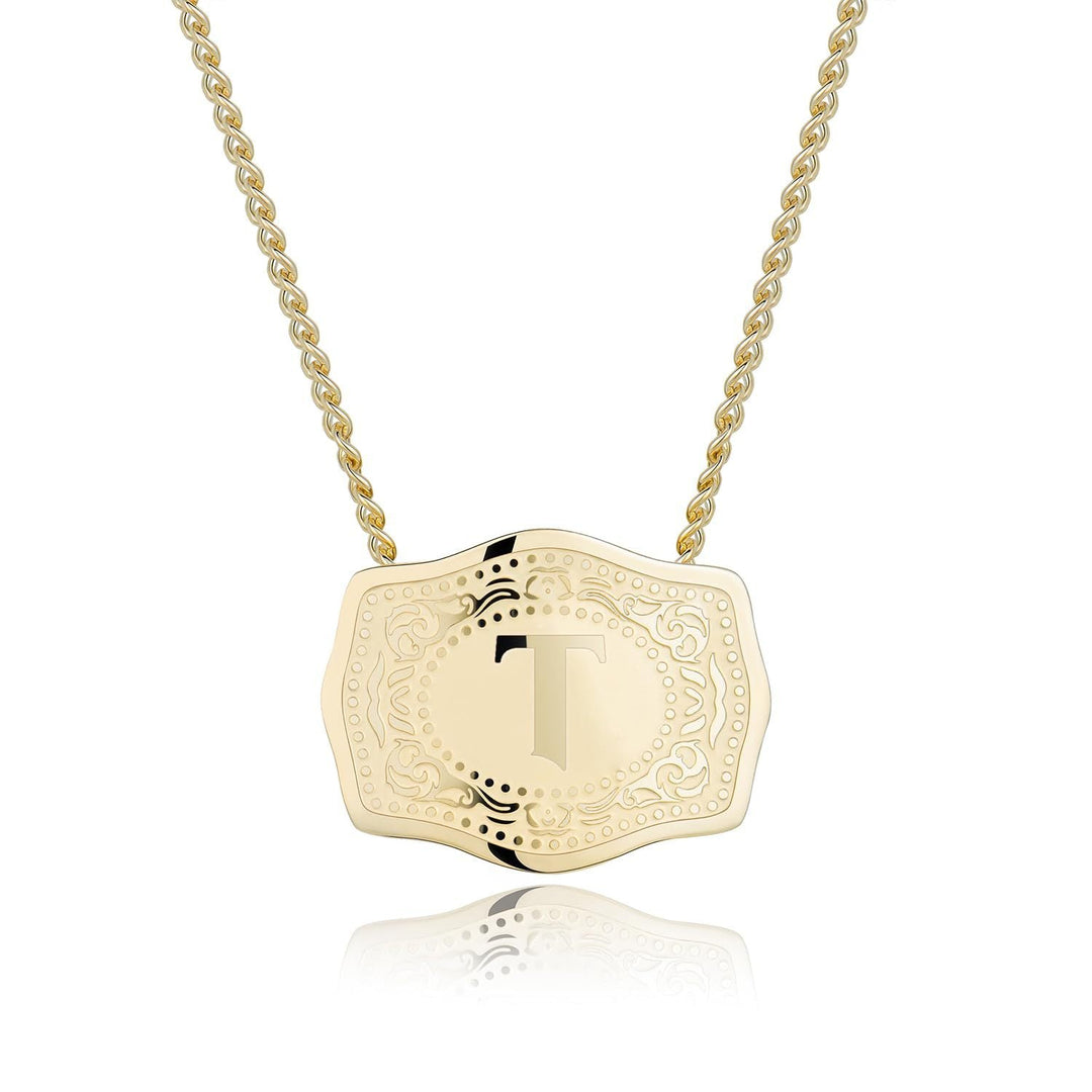 CINDY™ - Collier pendentif lettre initiale élégant