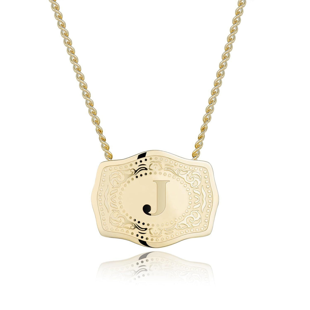 CINDY™ - Collier pendentif lettre initiale élégant