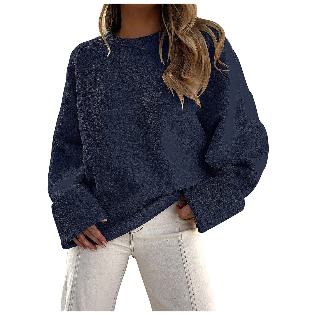 HALEY™ - Pull-over oversize en maille duveteuse et confortable