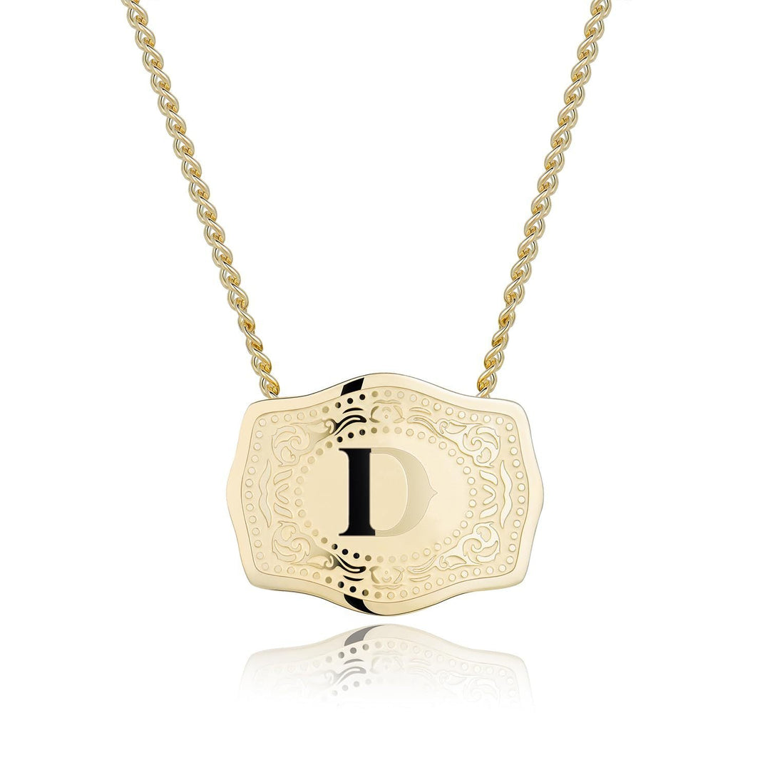 CINDY™ - Collier pendentif lettre initiale élégant