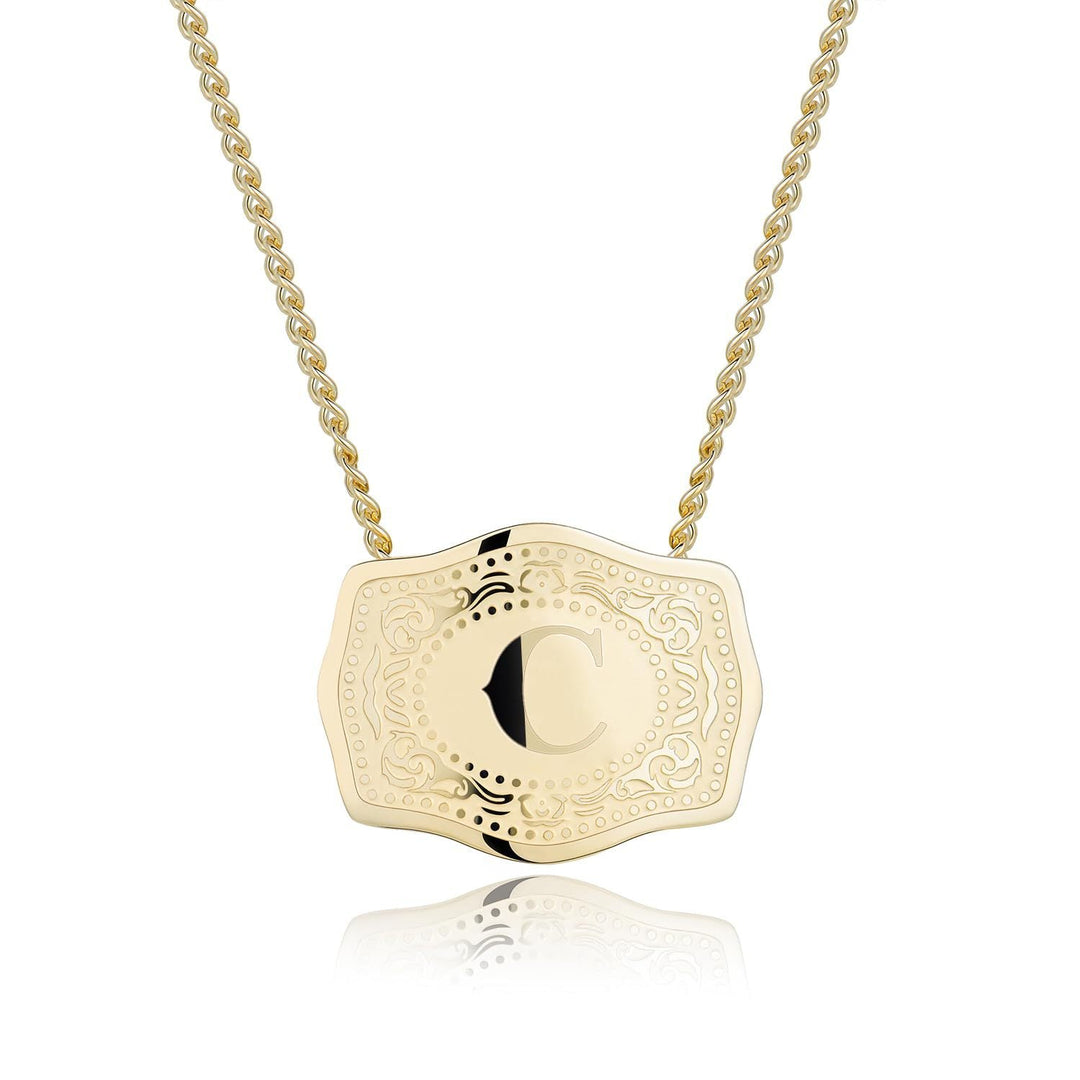CINDY™ - Collier pendentif lettre initiale élégant
