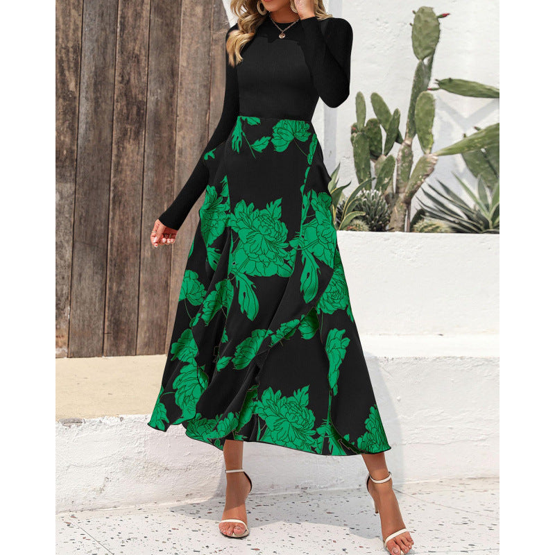 SADIE™ – Robe midi sans manches à motif floral 