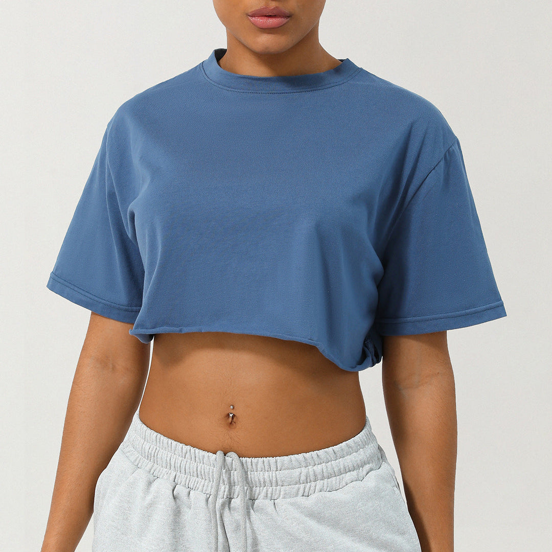 T-shirt court coupe décontractée CASSIA™
