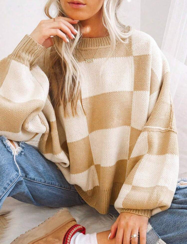 PILDA™ - Pull décontracté à manches longues et coupe ample