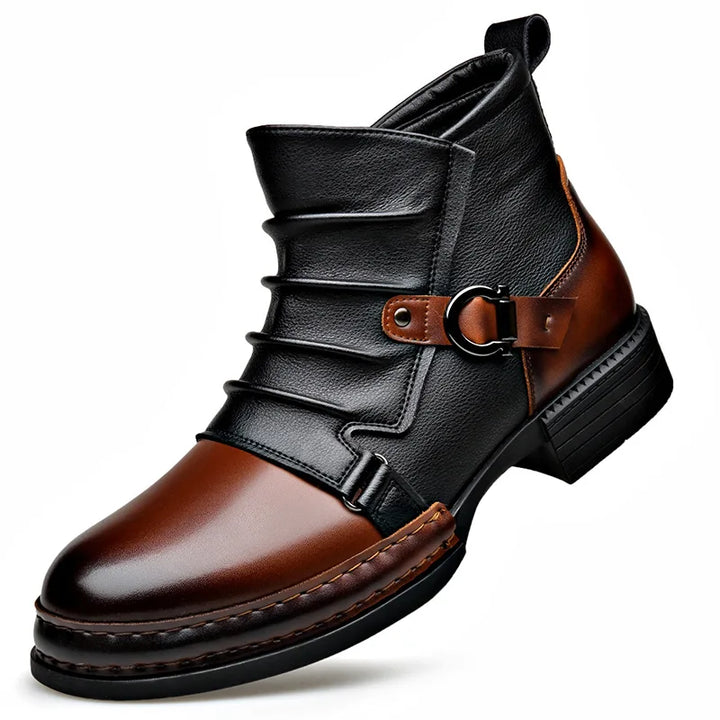 Centaur Leather Ankle Boots