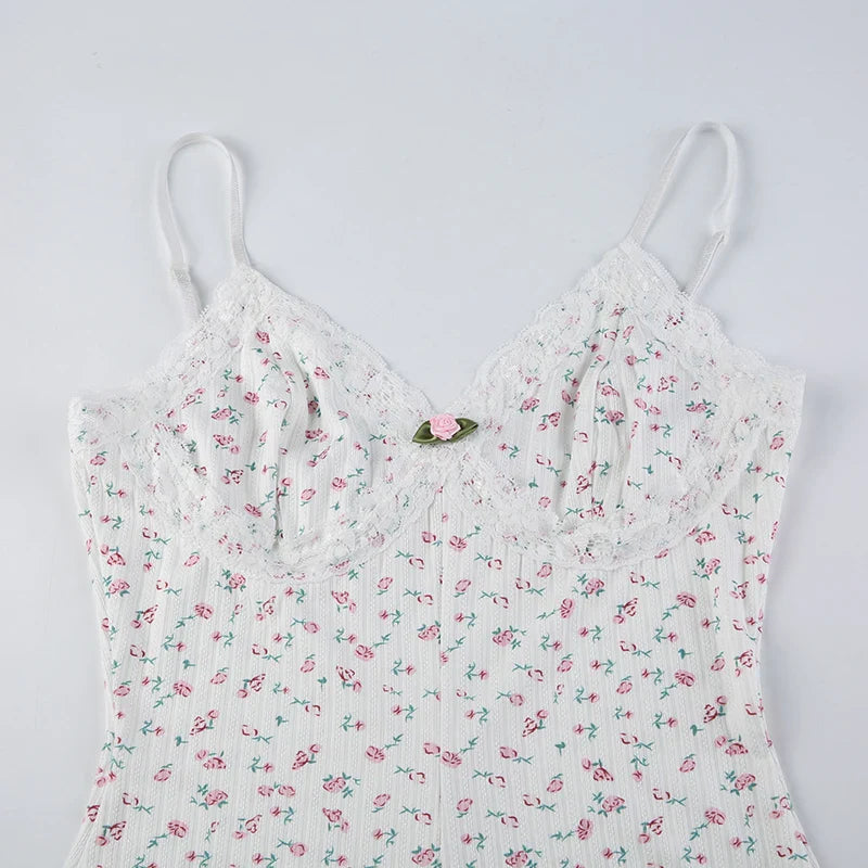 JOY™ – Body fleuri sans manches de rêve 