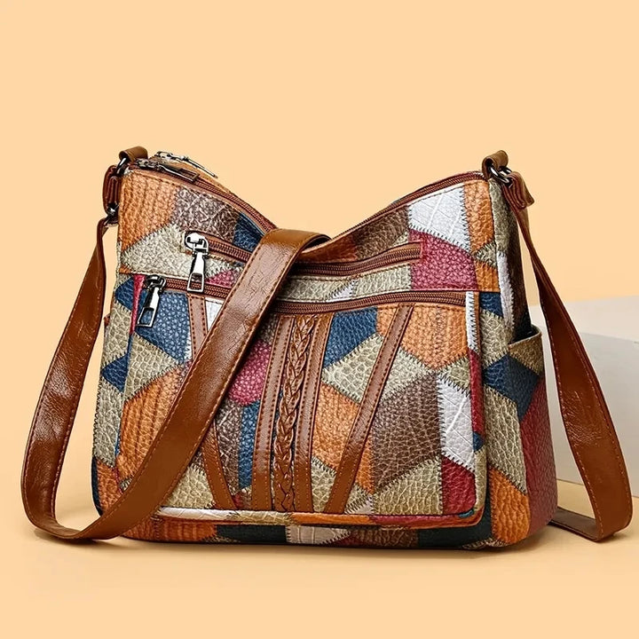ROSELINE™ – Sac en cuir vintage chic 