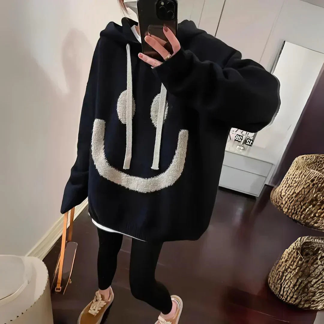 SMILEY™ | Sweat à capuche oversize confortable
