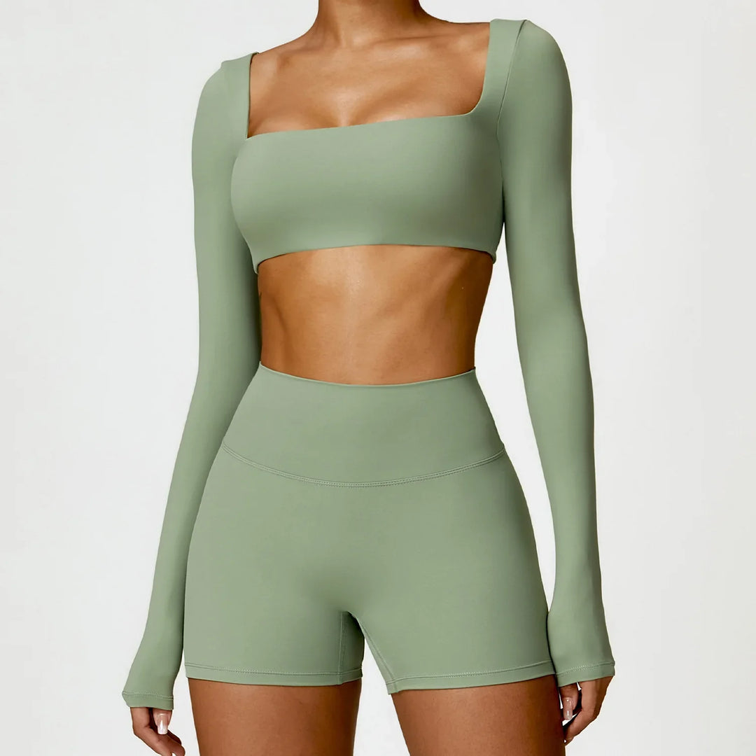 LORRAINE™ – Ensemble de sport élégant et sans coutures 