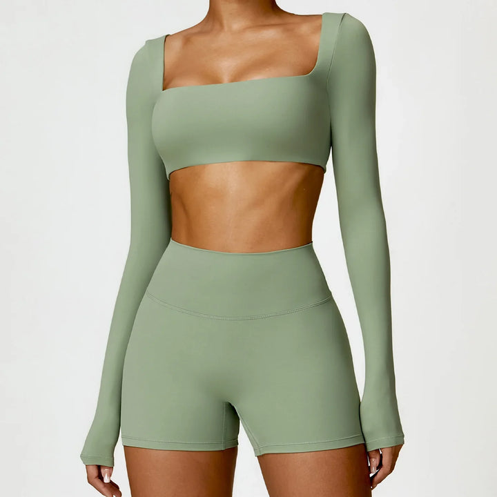 LORRAINE™ – Ensemble de sport élégant et sans coutures 