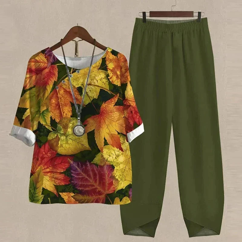 Patriarca | Top and pants set loose fit
