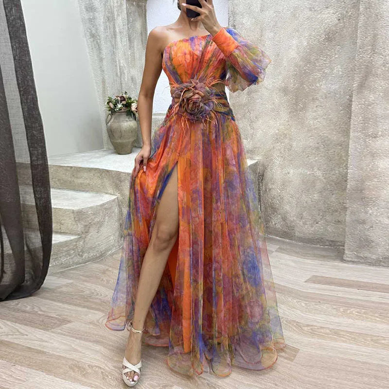 JULIANA™ - Robe élégante à imprimé floral de rêve 