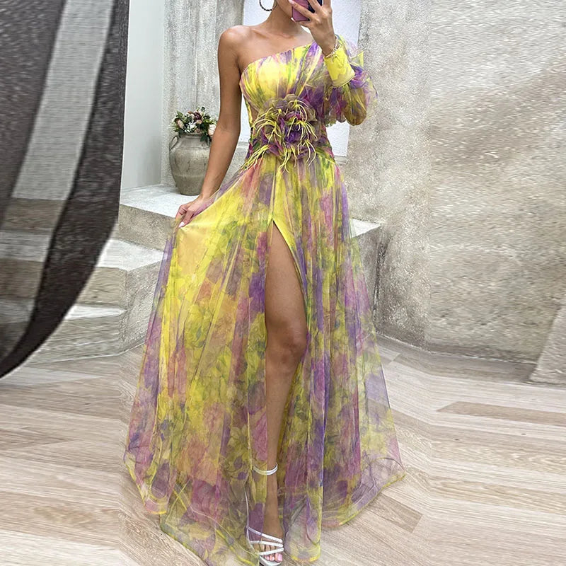 JULIANA™ - Robe élégante à imprimé floral de rêve 