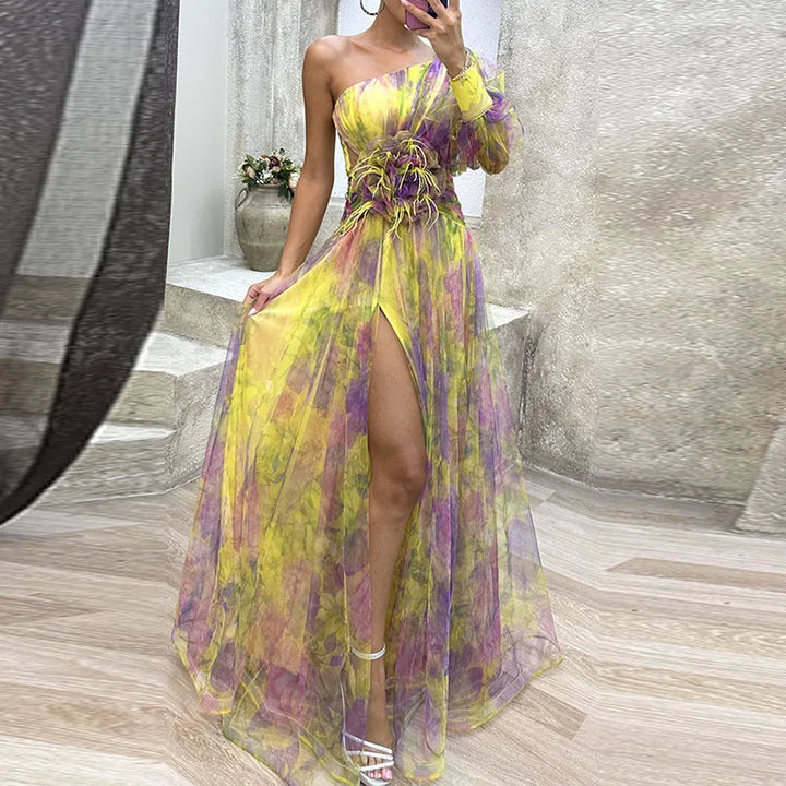 JULIANA™ - Robe élégante à imprimé floral de rêve 