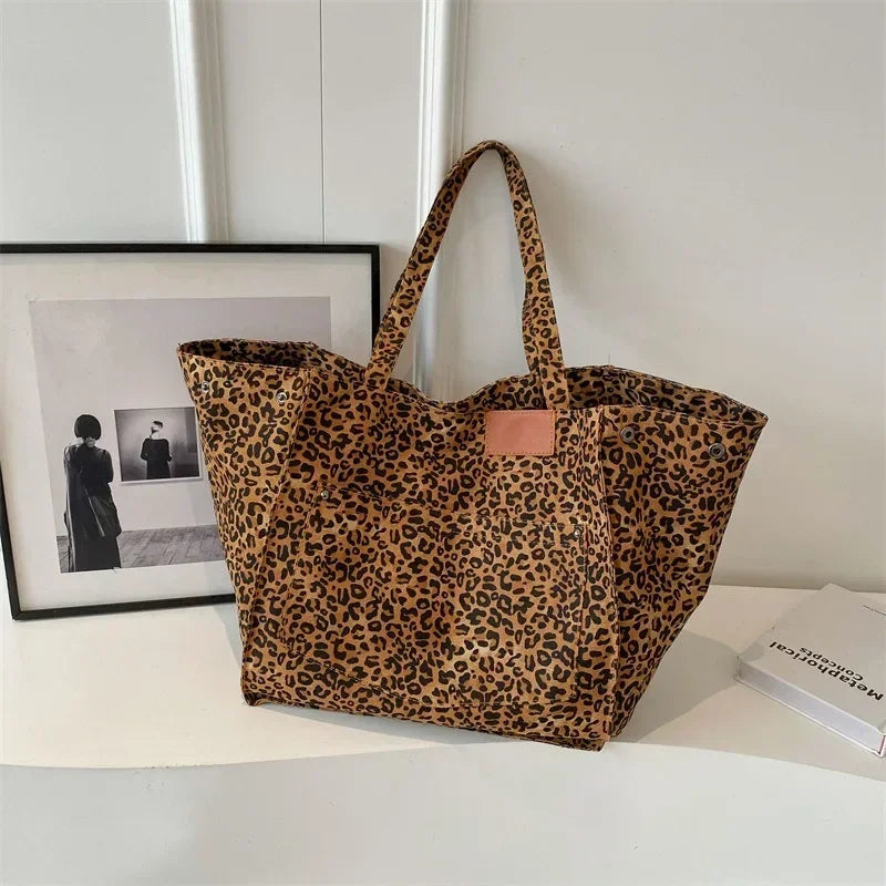 ODILE™ – Sac cabas léopard chic et décontracté