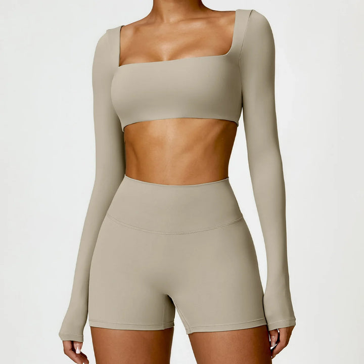 LORRAINE™ – Ensemble de sport élégant et sans coutures 