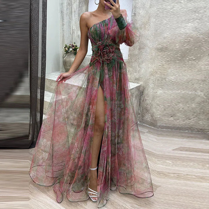 JULIANA™ - Robe élégante à imprimé floral de rêve 