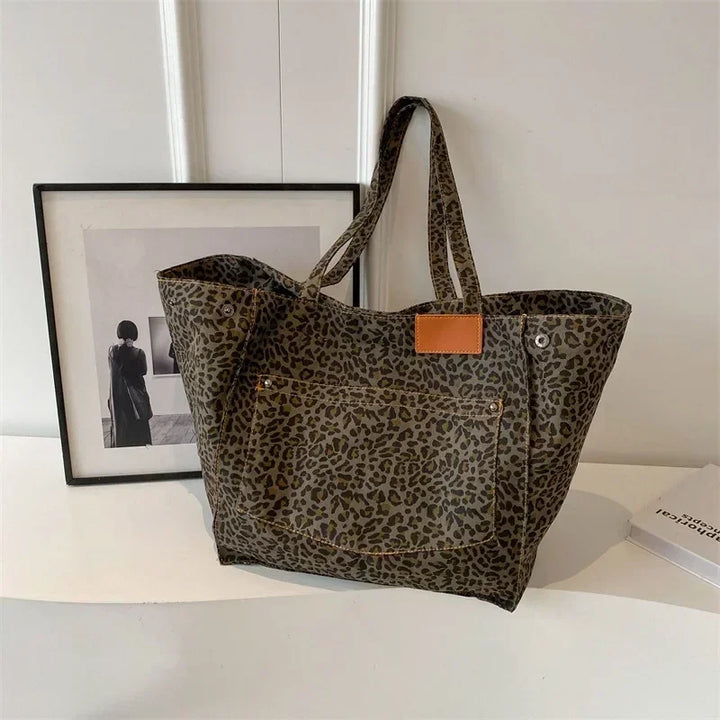 ODILE™ – Sac cabas léopard chic et décontracté