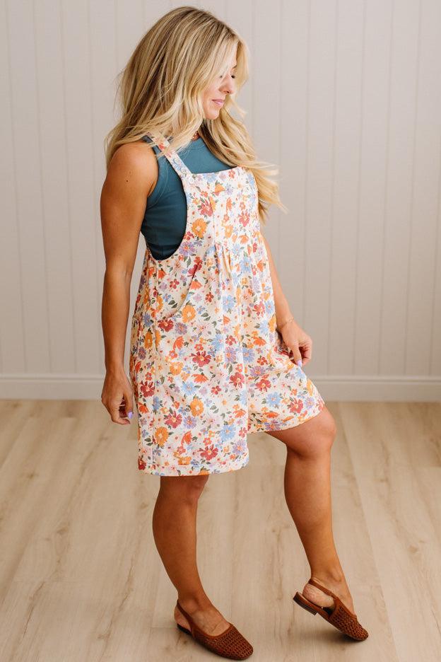 Patricia | Floral Summer Shortalls