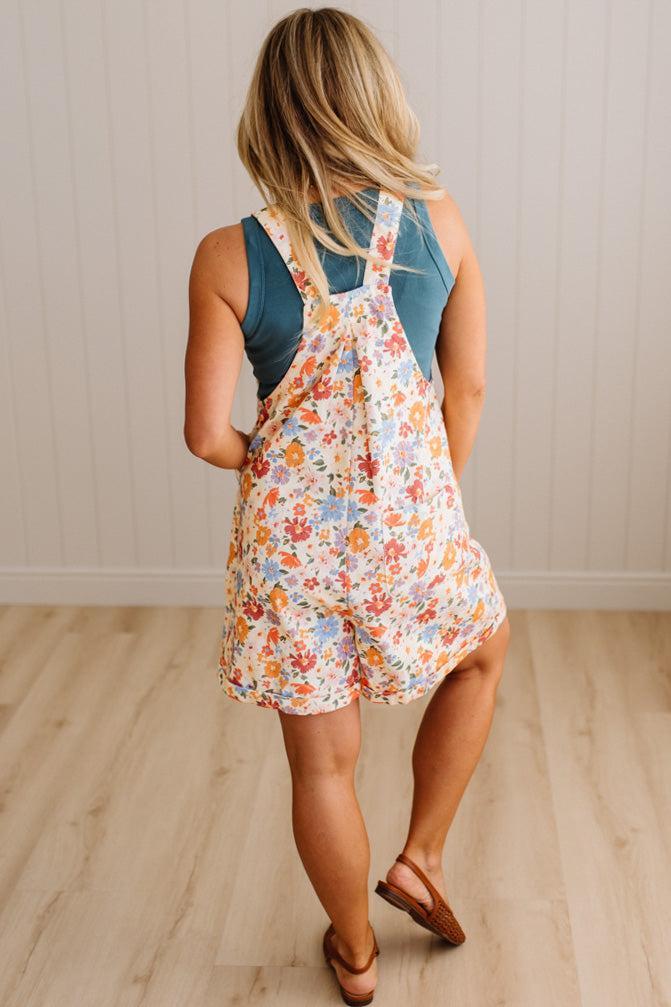 Patricia | Floral Summer Shortalls