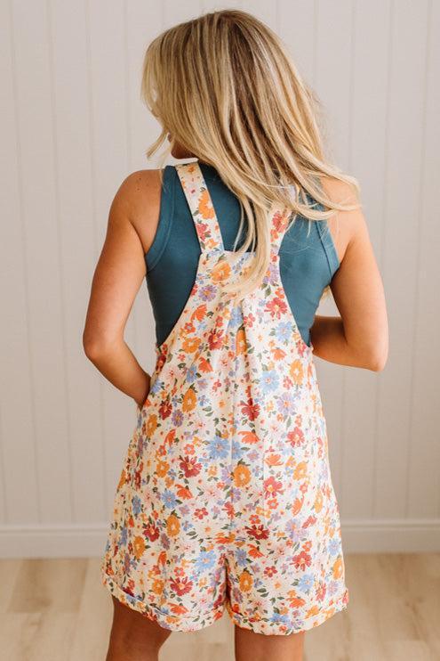 Patricia | Floral Summer Shortalls