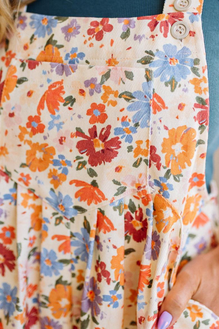 Patricia | Floral Summer Shortalls