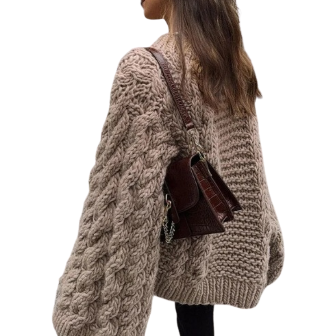 ELLIE™ - Pull en maille ample et décontracté pour l'automne et l'hiver