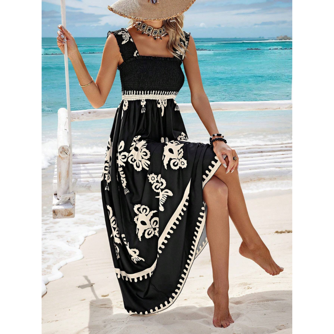 ESTE™ - Robe maxi d'été décontractée sans manches
