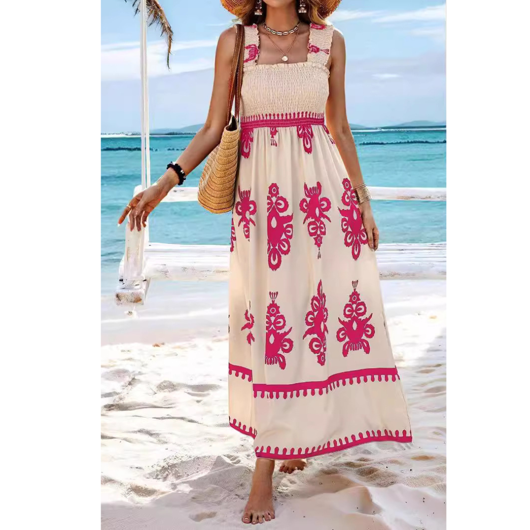 ESTE™ - Robe maxi d'été décontractée sans manches