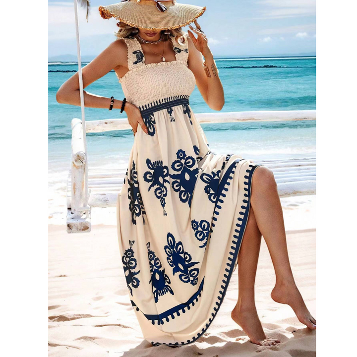 ESTE™ - Robe maxi d'été décontractée sans manches